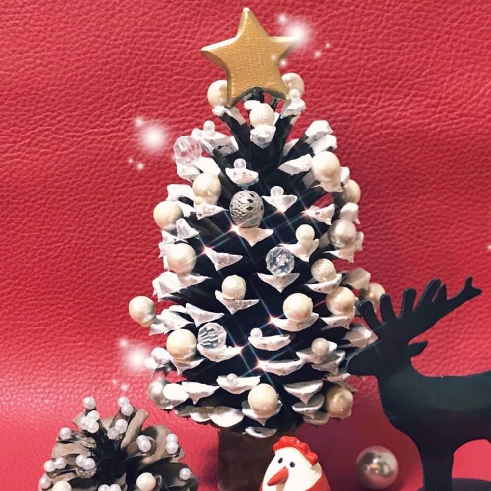 松ぼっくりツリー