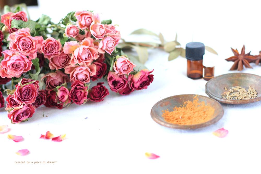 ポプリを作るのに必要なもの ドライフラワー 香料