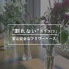 ハンマーで叩いても割れない！？安全でオシャレなフラワーベースで植物のある生活を始めようの画像