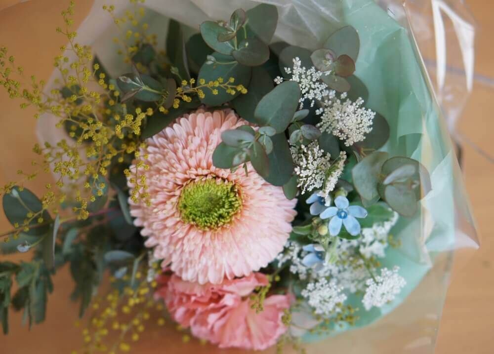 花束　出産祝い