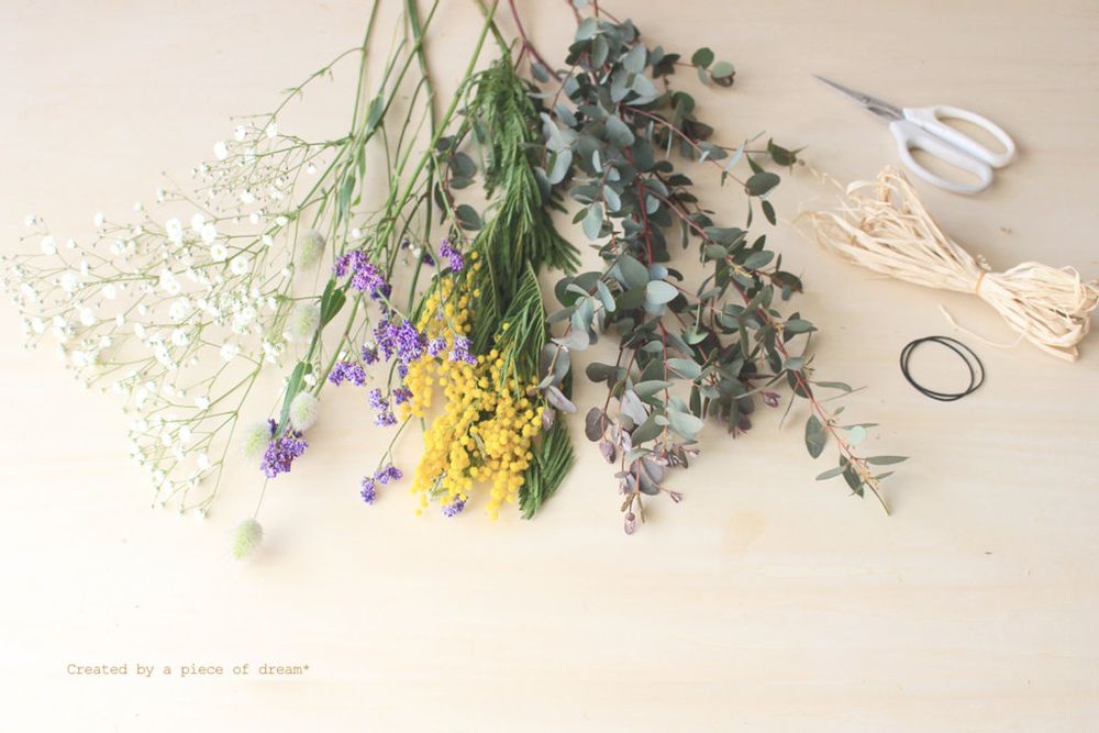 スワッグ 作り方 用意するもの