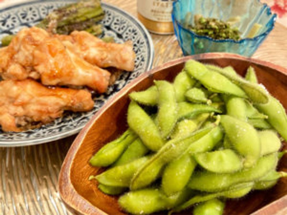 枝豆　おつまみ