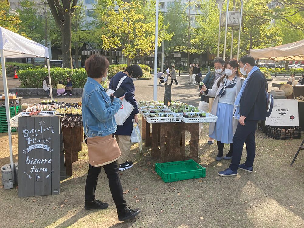 グリーンスナップマルシェ@横浜